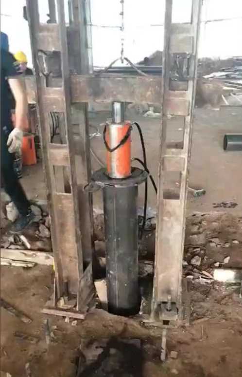 焦作武陟县钢管桩加固