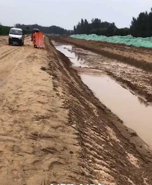 焦作武陟县河道降水